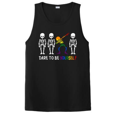 Dare To Be Yourself Autism Awareness Tee Cute Lgbt Pride Meaningful Gift PosiCharge Competitor Tank