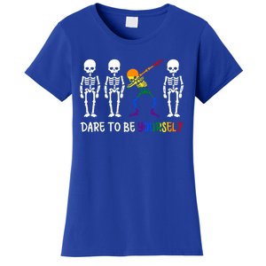 Dare To Be Yourself Autism Awareness Tee Cute Lgbt Pride Meaningful Gift Women's T-Shirt