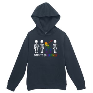 Dare To Be Yourself Autism Awareness Tee Cute Lgbt Pride Meaningful Gift Urban Pullover Hoodie