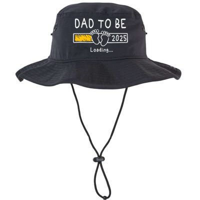 Dad To Be 2025 Dad Est 2025 Daddy To Be Promoted To Daddy Legacy Cool Fit Booney Bucket Hat