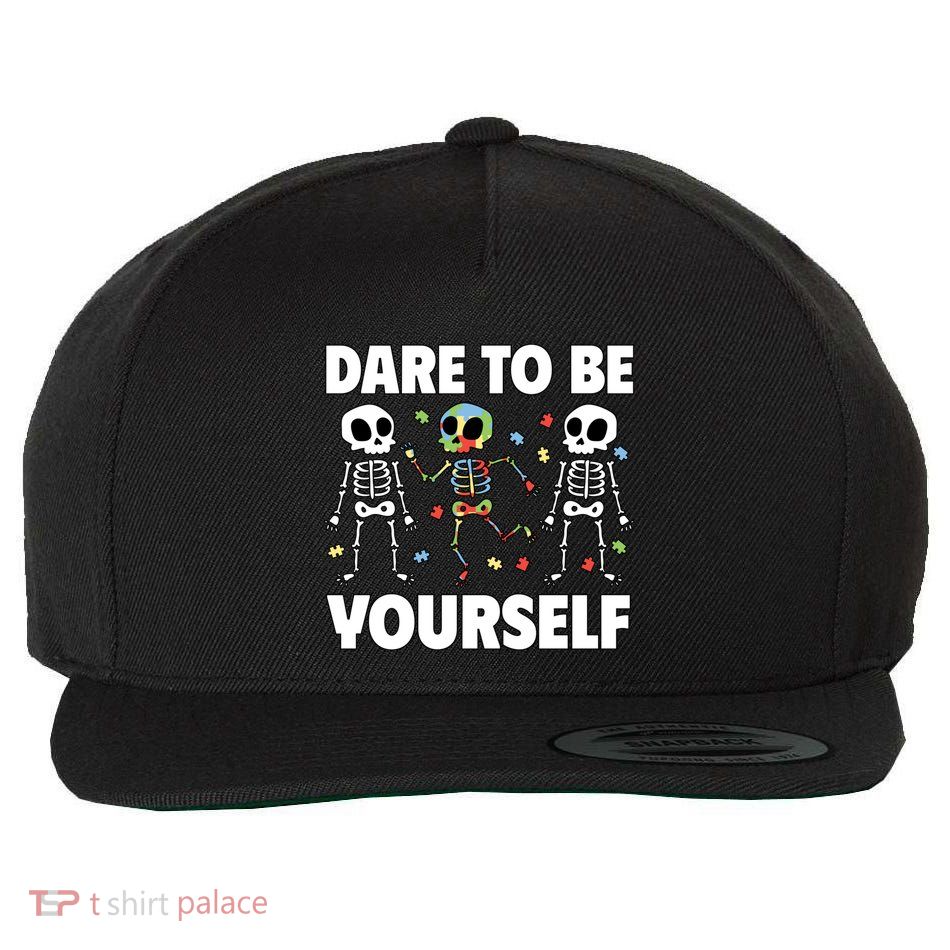Dare To Be Yourself Gift Wool Snapback Cap