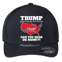 Donald Trump Better Coverage Can You Hear Us Now Electoral Map 2024 Flexfit Unipanel Trucker Cap