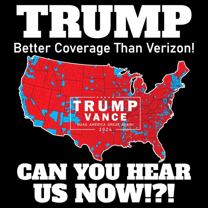 Donald Trump Better Coverage Can You Hear Us Now Electoral Map 2024 Impact Tech Backpack