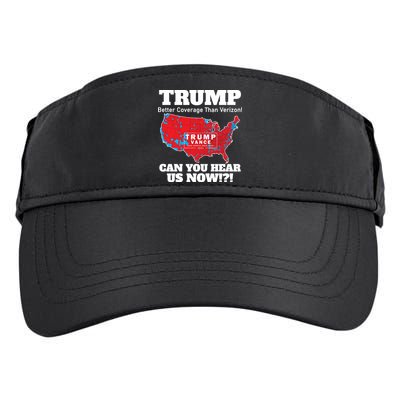 Donald Trump Better Coverage Can You Hear Us Now Electoral Map 2024 Adult Drive Performance Visor