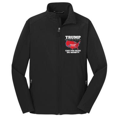 Donald Trump Better Coverage Can You Hear Us Now Electoral Map 2024 Core Soft Shell Jacket