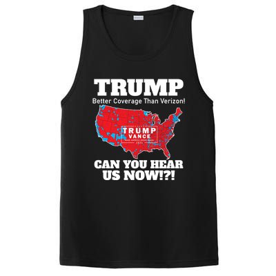 Donald Trump Better Coverage Can You Hear Us Now Electoral Map 2024 PosiCharge Competitor Tank