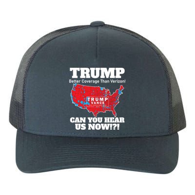 Donald Trump Better Coverage Can You Hear Us Now Electoral Map 2024 Yupoong Adult 5-Panel Trucker Hat