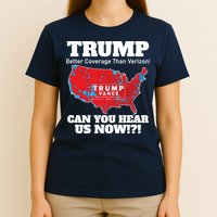Donald Trump Better Coverage Can You Hear Us Now Electoral Map 2024 T-Shirt