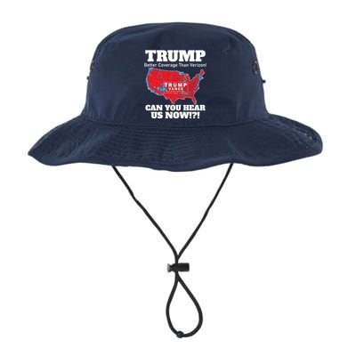 Donald Trump Better Coverage Can You Hear Us Now Electoral Map 2024 Legacy Cool Fit Booney Bucket Hat