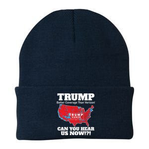 Donald Trump Better Coverage Can You Hear Us Now Electoral Map 2024 Knit Cap Winter Beanie