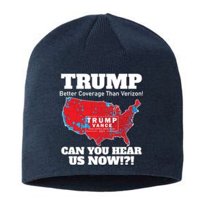 Donald Trump Better Coverage Can You Hear Us Now Electoral Map 2024 Sustainable Beanie