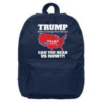Donald Trump Better Coverage Can You Hear Us Now Electoral Map 2024 16 in Basic Backpack