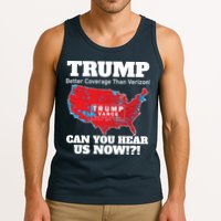 Donald Trump Better Coverage Can You Hear Us Now Electoral Map 2024 Tank Top