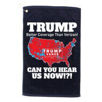 Donald Trump Better Coverage Can You Hear Us Now Electoral Map 2024 Golf Towel