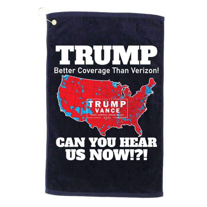 Donald Trump Better Coverage Can You Hear Us Now Electoral Map 2024 Golf Towel