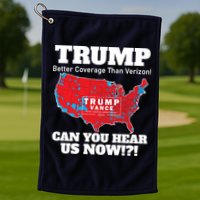 Donald Trump Better Coverage Can You Hear Us Now Electoral Map 2024 Golf Towel