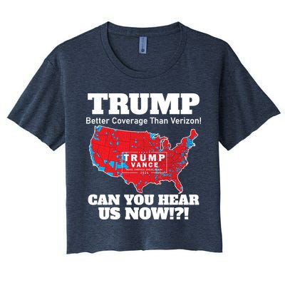 Donald Trump Better Coverage Can You Hear Us Now Electoral Map 2024 Crop Top
