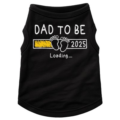 Dad To Be 2025 Dad Est 2025  Doggie Tank