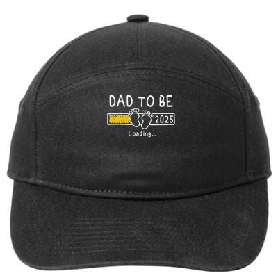 Dad To Be 2025 Dad Est 2025  7-Panel Snapback Hat