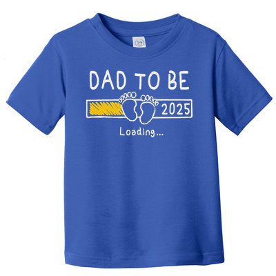 Dad To Be 2025 Dad Est 2025  Toddler T-Shirt