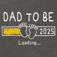 Dad To Be 2025 Dad Est 2025  Cotton Canvas Backpack