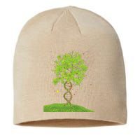 DNA Tree Biologist Biology Student Science Earth Day Sustainable Beanie