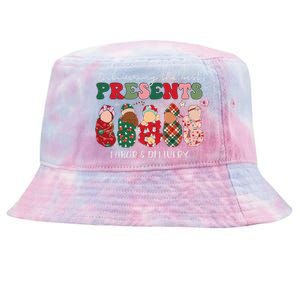 Delivering The Best Presents Labor Delivery Nurse Christmas Tie-Dyed Bucket Hat