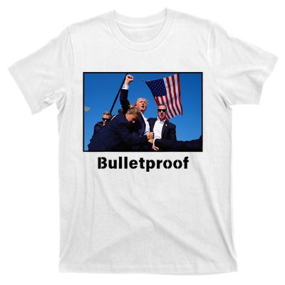 Donald Trump Bulletproof 2024 Presidential Candidate 45 T-Shirt