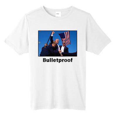 Donald Trump Bulletproof 2024 Presidential Candidate 45 Tall Fusion ChromaSoft Performance T-Shirt