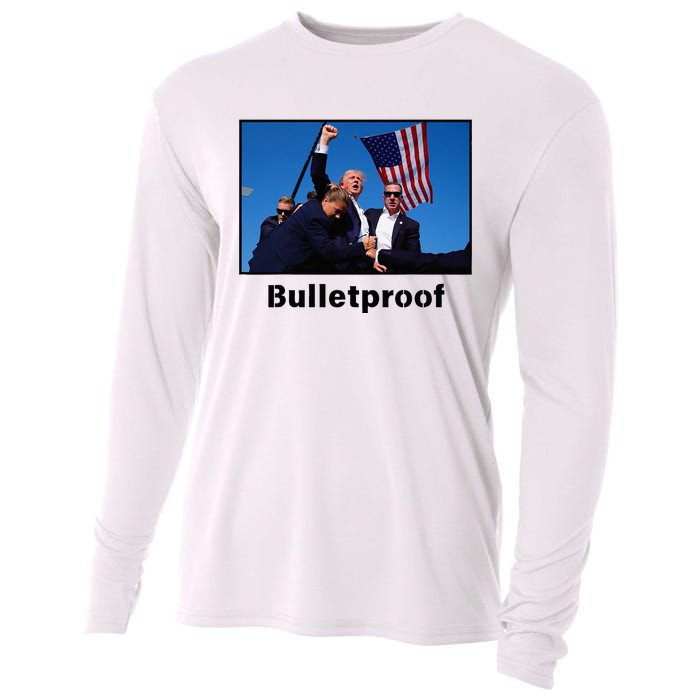 Donald Trump Bulletproof 2024 Presidential Candidate 45 Cooling Performance Long Sleeve Crew