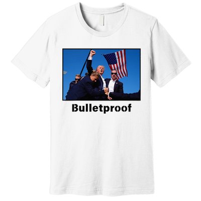 Donald Trump Bulletproof 2024 Presidential Candidate 45 Premium T-Shirt