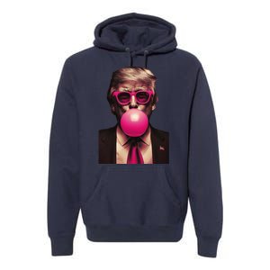 Donald Trump Bubble Gum Funny Retro Premium Hoodie