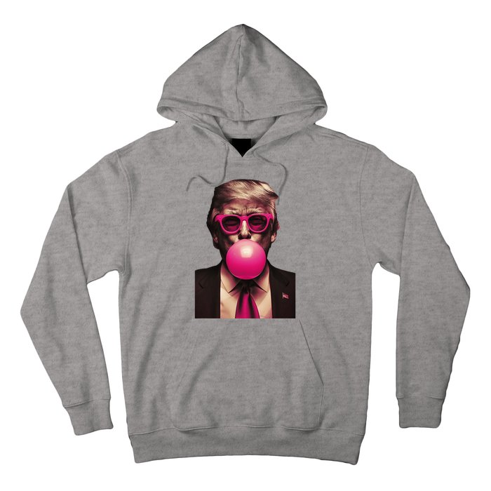 Donald Trump Bubble Gum Funny Retro Hoodie