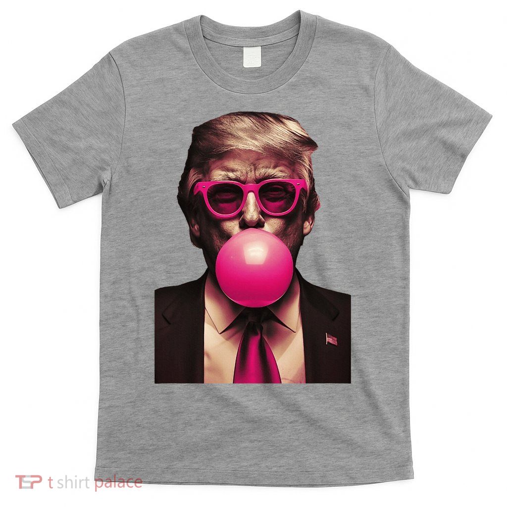 Donald Trump Bubble Gum Funny Retro T-Shirt