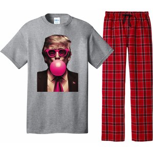 Donald Trump Bubble Gum Funny Retro Pajama Set