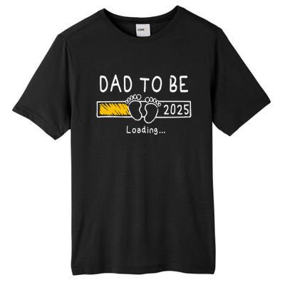 Dad To Be 2025 Dad Est 2025 Daddy To Be Promoted To Daddy Gift Tall Fusion ChromaSoft Performance T-Shirt