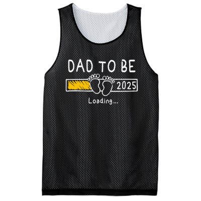 Dad To Be 2025 Dad Est 2025 Daddy To Be Promoted To Daddy Gift Mesh Reversible Basketball Jersey Tank