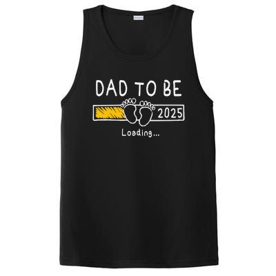 Dad To Be 2025 Dad Est 2025 Daddy To Be Promoted To Daddy Gift PosiCharge Competitor Tank