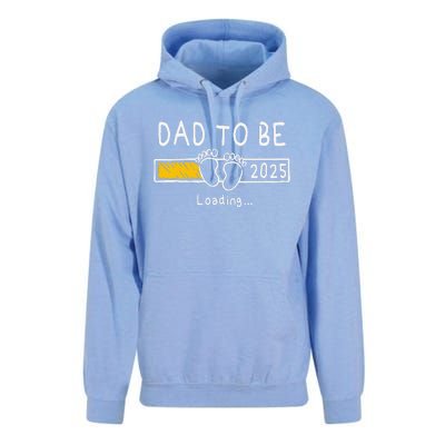 Dad To Be 2025 Dad Est 2025 Daddy To Be Promoted To Daddy Gift Unisex Surf Hoodie