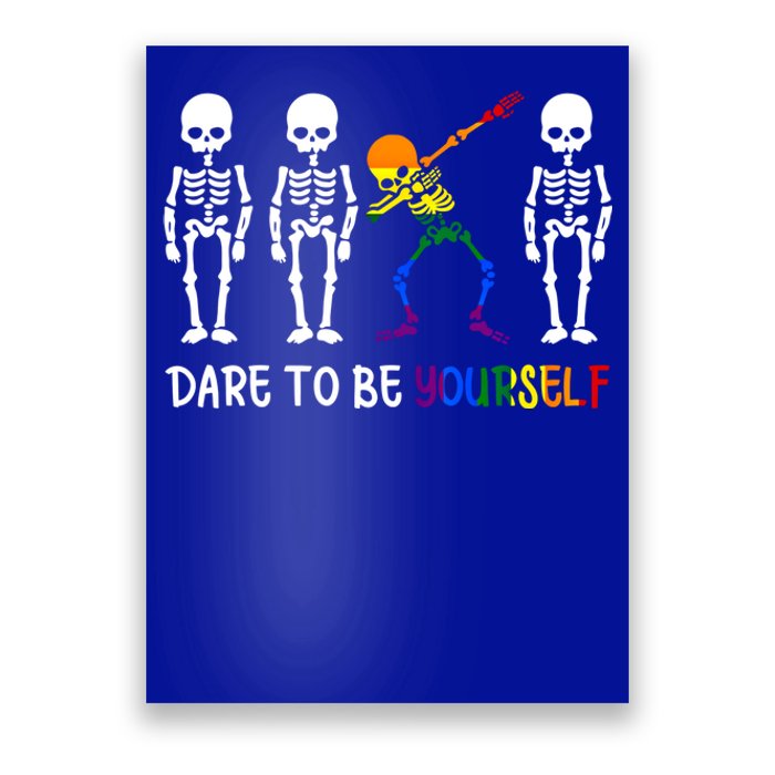 Dare To Be Yourself Autism Awareness Cute Lgbt Pride Gift Poster