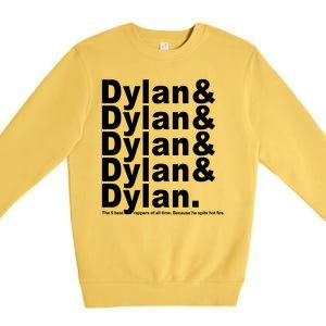 Dylan The Best Rappers Of All Time Premium Crewneck Sweatshirt