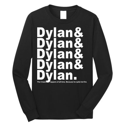 Dylan The Best Rappers Of All Time Long Sleeve Shirt