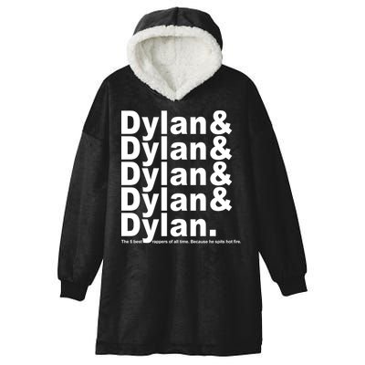 Dylan The Best Rappers Of All Time Hooded Wearable Blanket