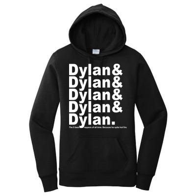 Dylan The Best Rappers Of All Time Women's Pullover Hoodie