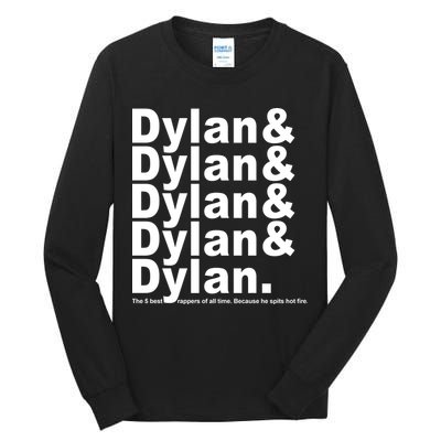 Dylan The Best Rappers Of All Time Tall Long Sleeve T-Shirt