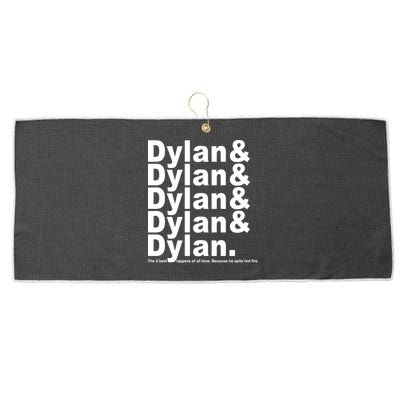 Dylan The Best Rappers Of All Time Large Microfiber Waffle Golf Towel