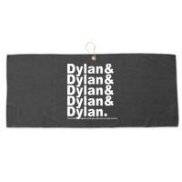 Dylan The Best Rappers Of All Time Large Microfiber Waffle Golf Towel