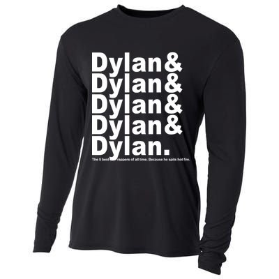 Dylan The Best Rappers Of All Time Cooling Performance Long Sleeve Crew