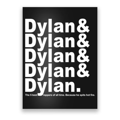 Dylan The Best Rappers Of All Time Poster