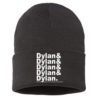 Dylan The Best Rappers Of All Time Sustainable Knit Beanie